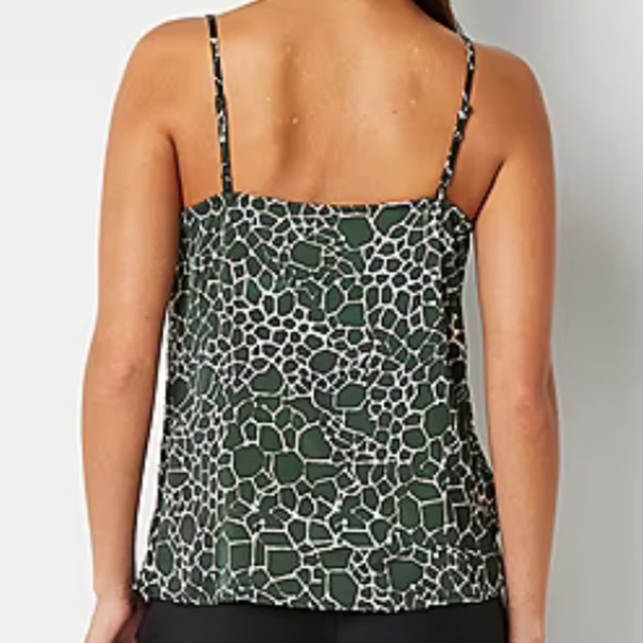 Tank Top Blouse Abstract Pattern Size XS - Picture 2 of 7